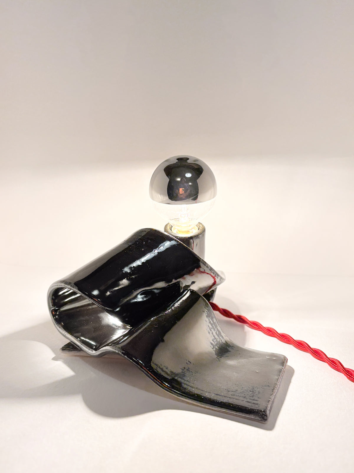 Flop Lamp in Chrome
