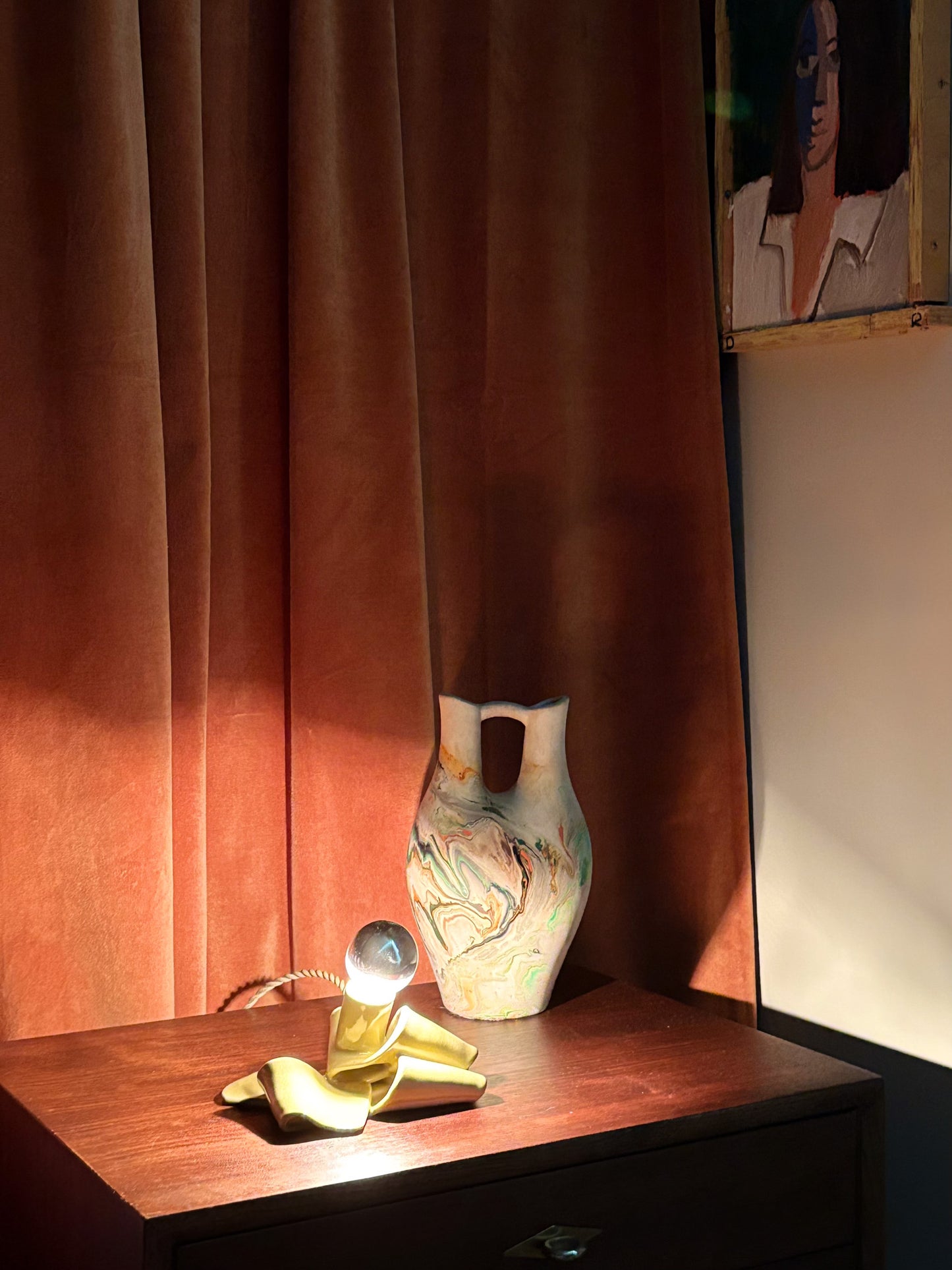 Flop Lamp in Bringle Yellow