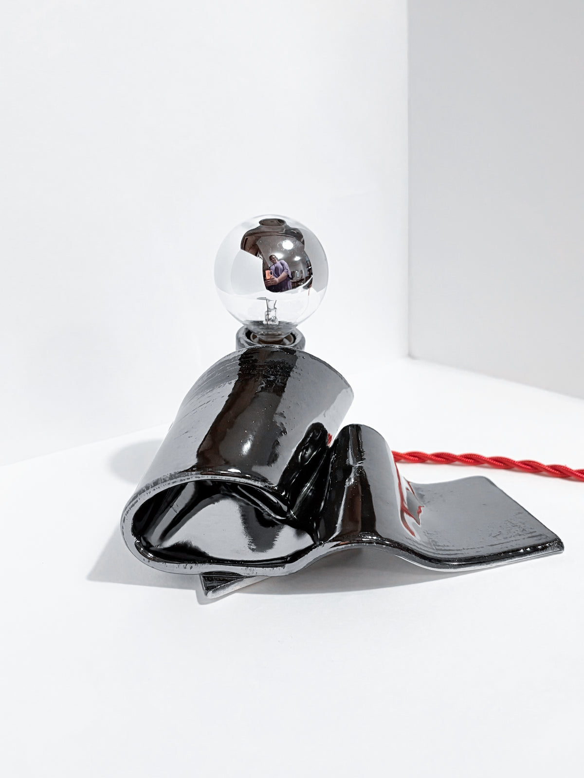 Flop Lamp in Chrome