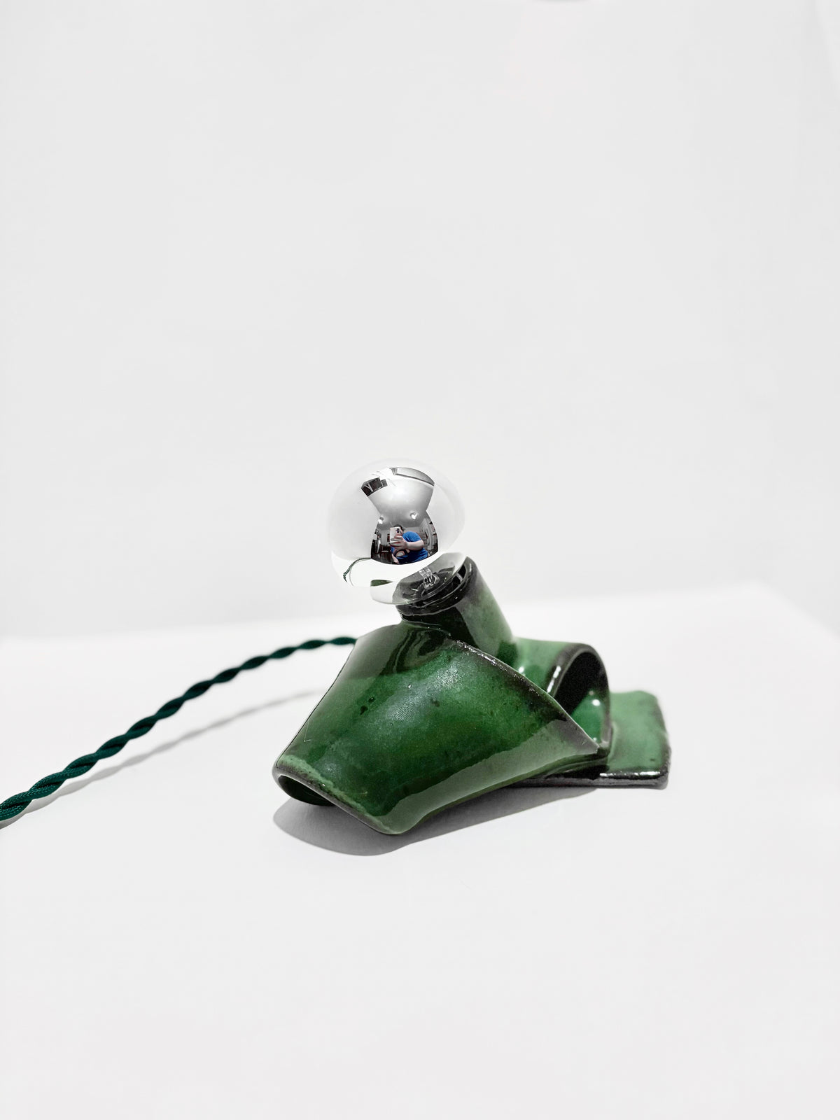 Small Flop Lamp in Pellegreeno