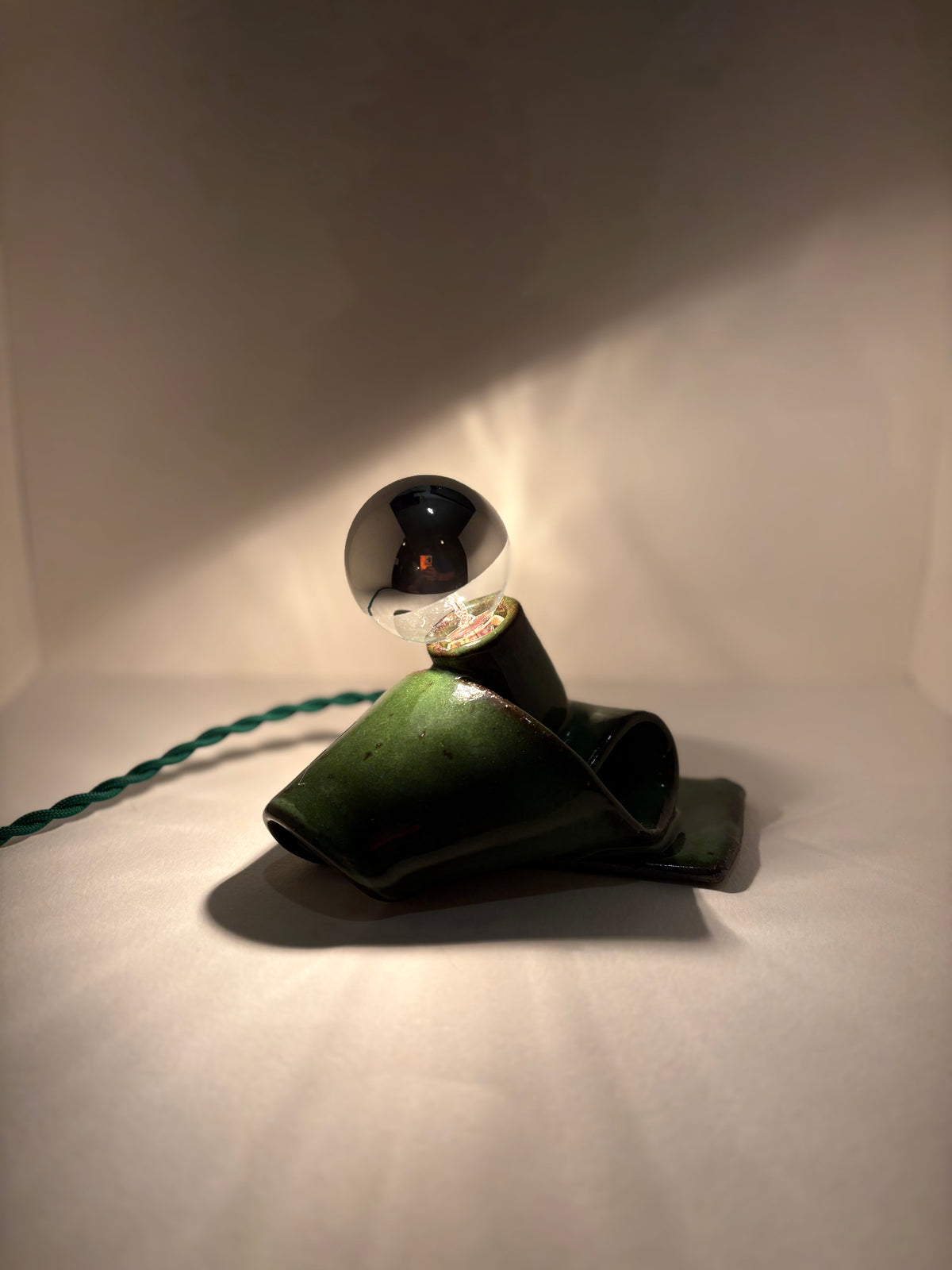 Small Flop Lamp in Pellegreeno