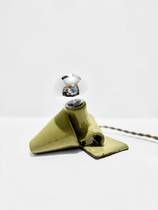 Small Flop Lamp in Bringle Yellow